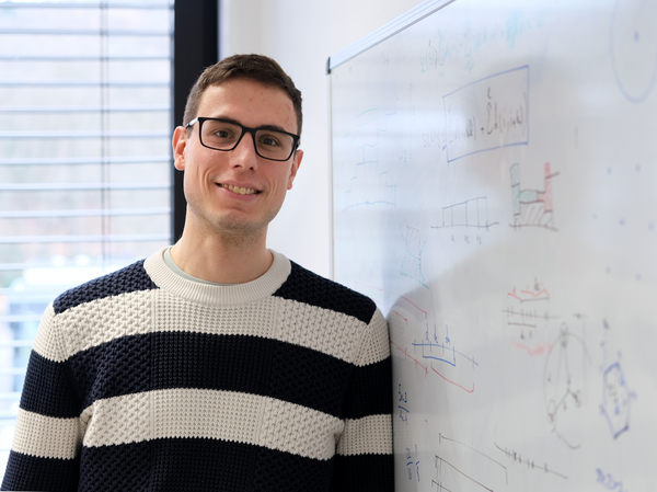 Dr. Javier Cembrano, member of the department "Algorithms and Complexity". Photo: Philipp Zapf-Schramm/MPI INF